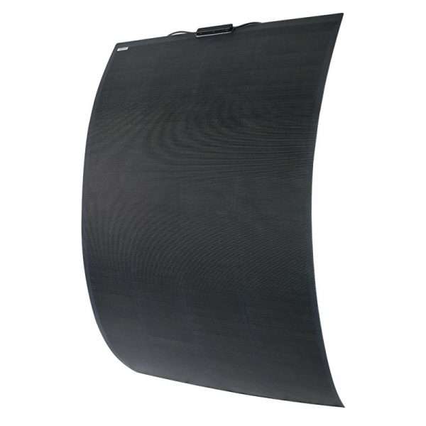 black flexible solar panel
