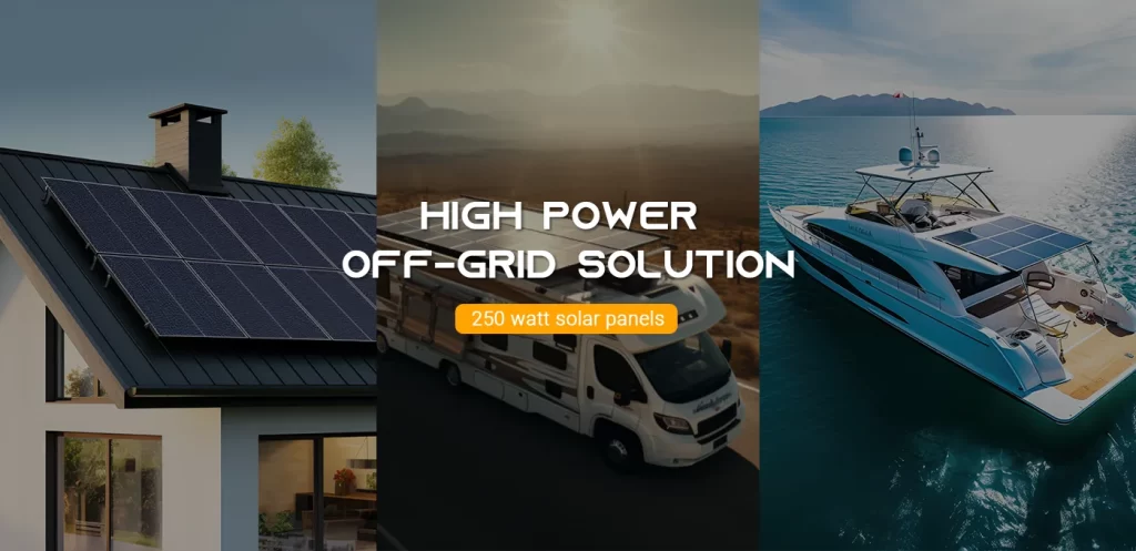 High power off-grid solution