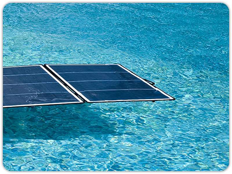 Lightweight portable solar panel