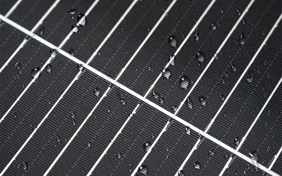 Waterproof solar panel