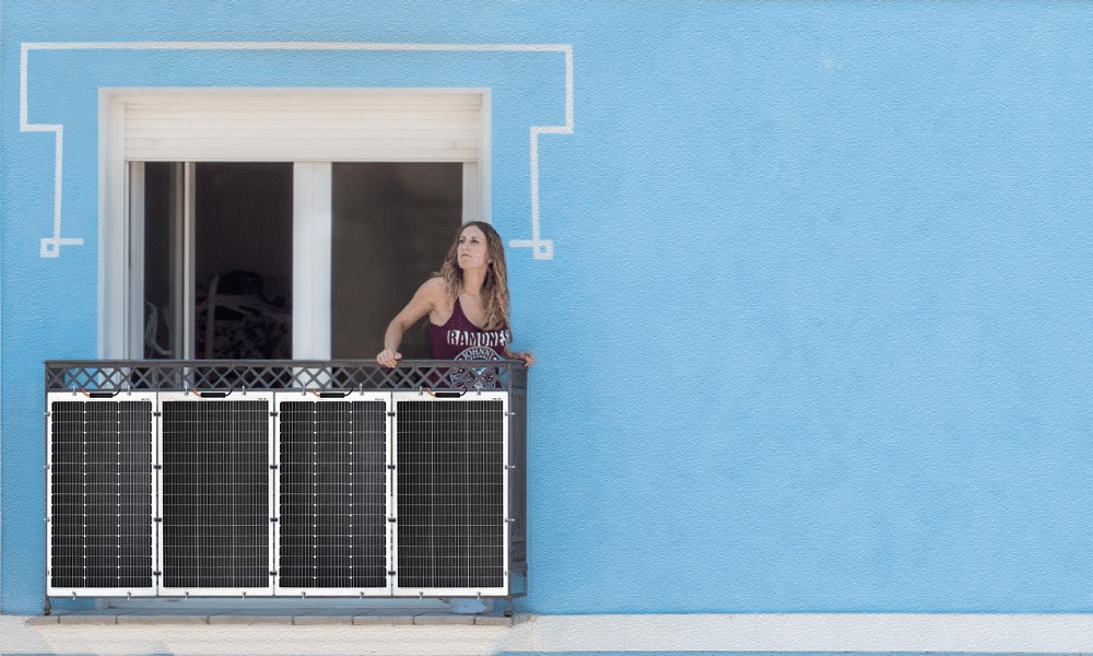 balcony PV modules