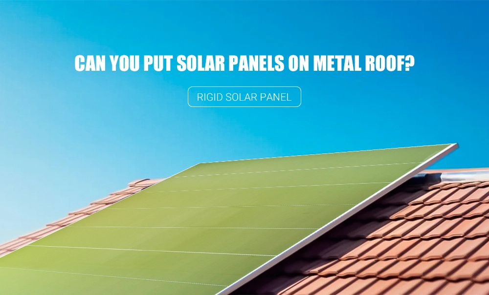 put solar panels on metal roof