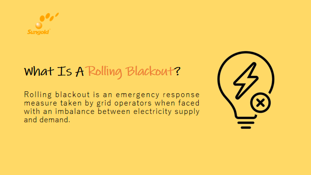 What is a Rolling Blackout
