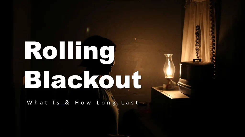 What is a rolling blackout