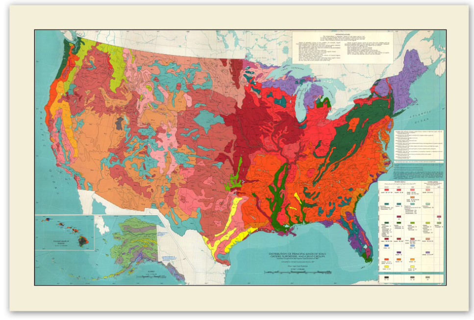 USA Soil Map