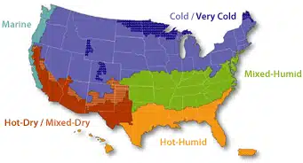 US Climate Map