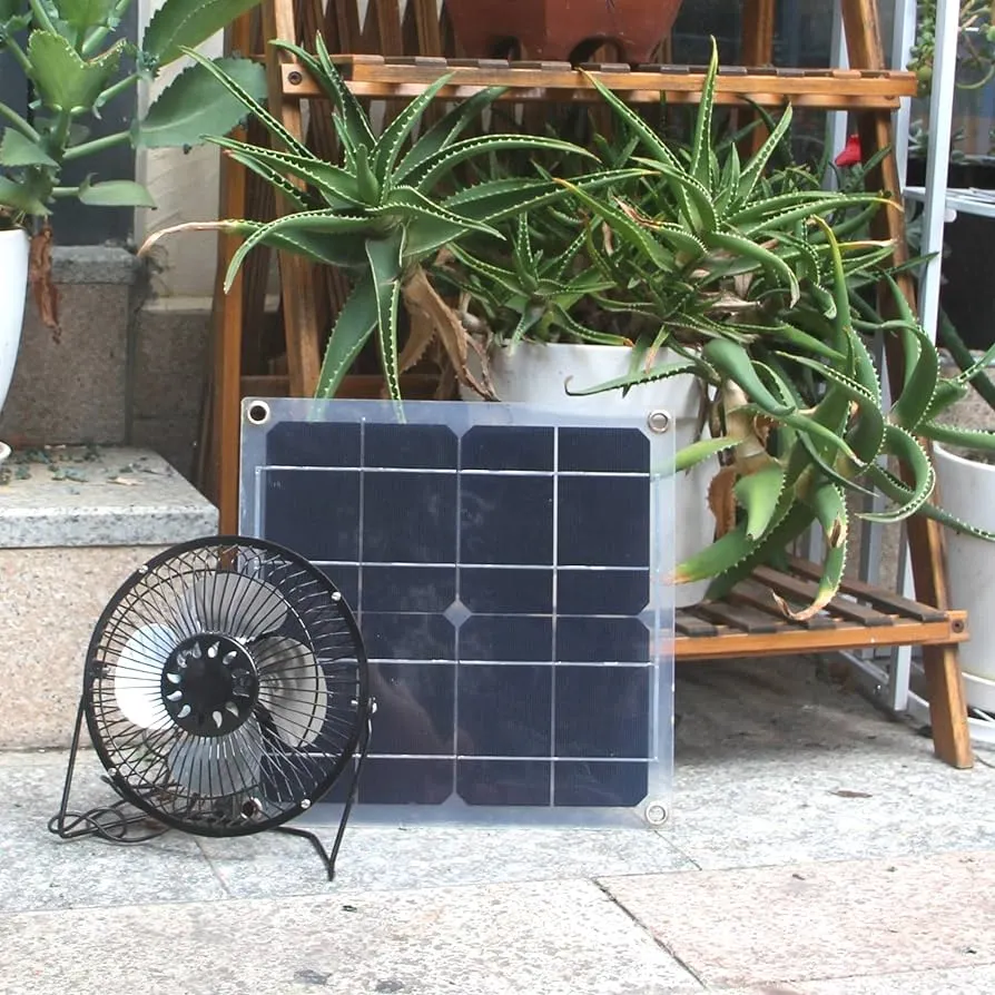 solar powered fan