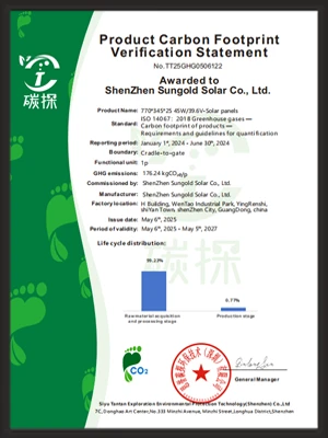 PCF Verification Statement
